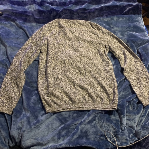 Tom Tailor large mens grey, black and white patterned sweater - Picture 2 of 2